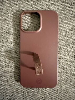 Loopy Case Burgundy Phone Case with Built-In Loop